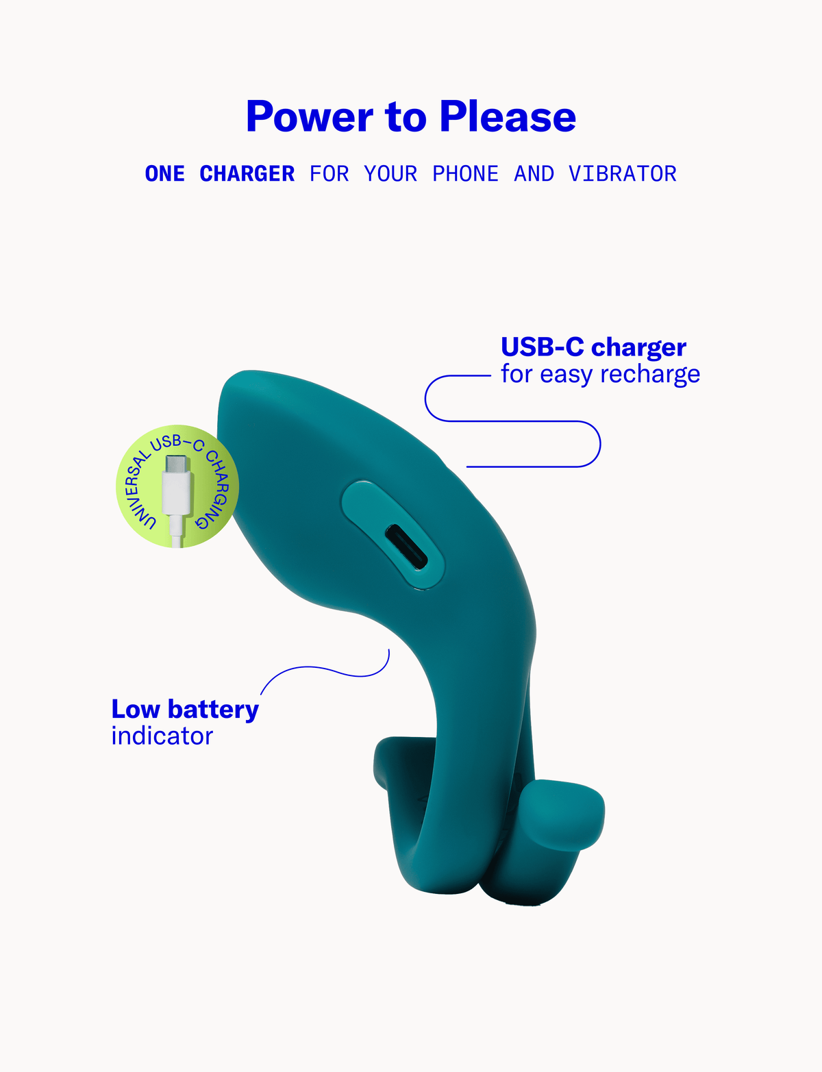 Hug Vibrating Couples Ring – Fir | USB-C Rechargeable