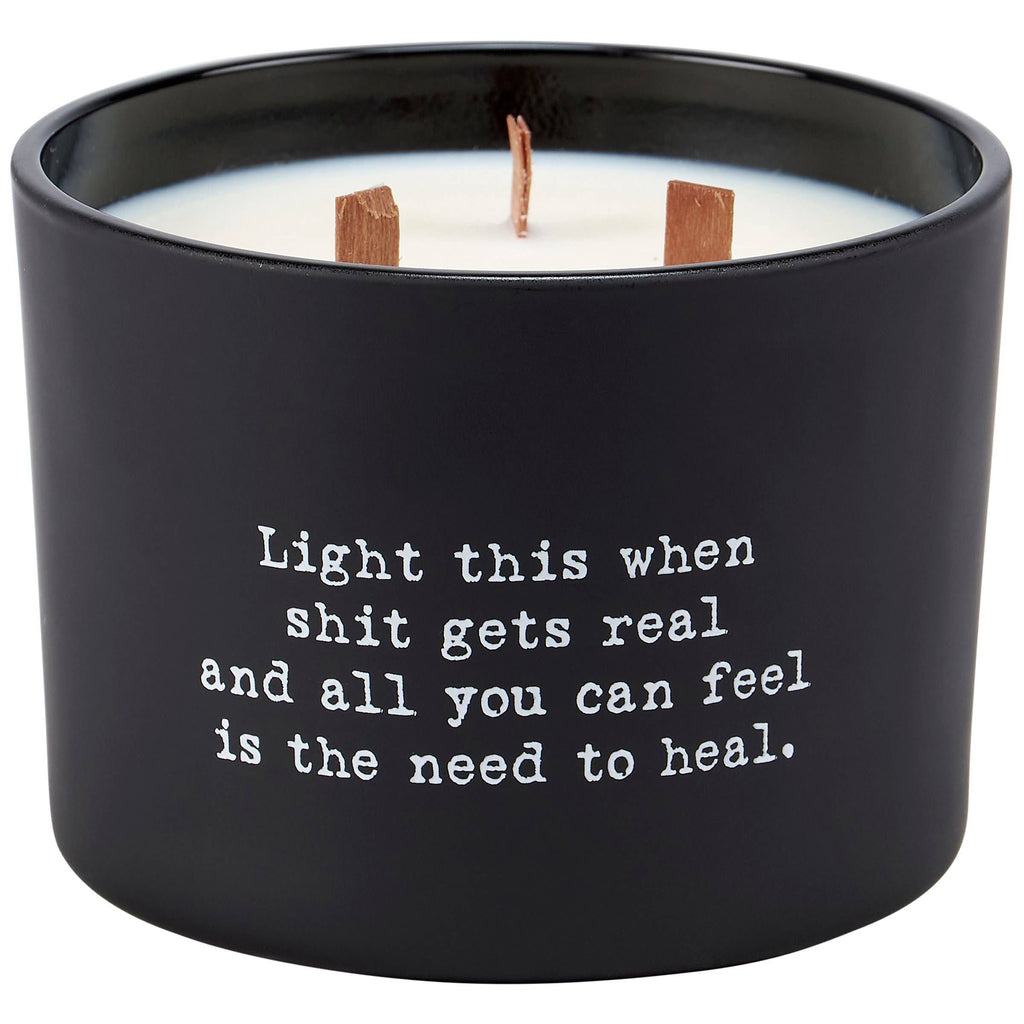 Heal Poetry Candle