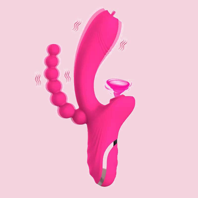 Rose Rabbit Vibrator and Sucker