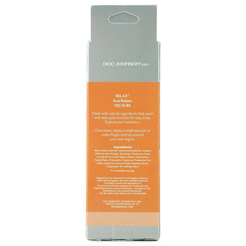 Doc Johnson Relax Anal Relaxer in 2oz/56g DJ-1312-15-BX