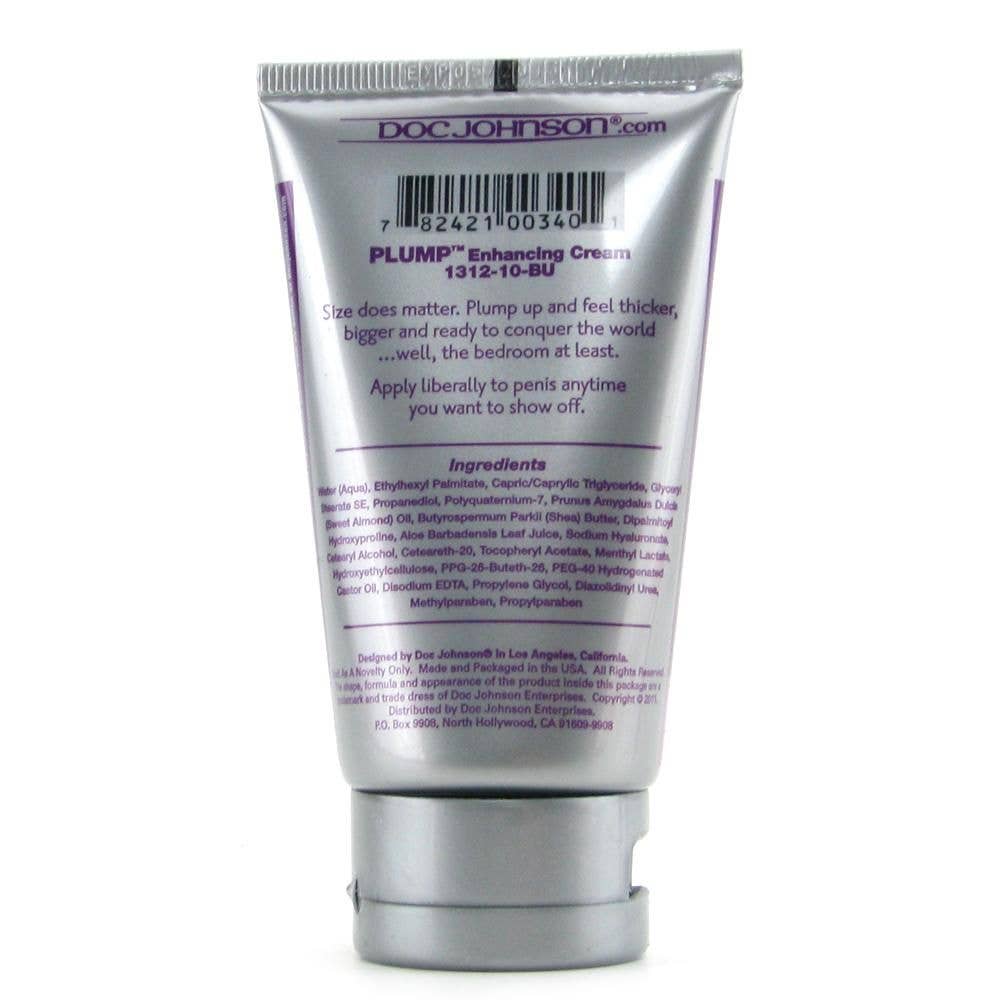 Doc Johnson Plump Enhancement Cream for Men 2oz DJ-1312-10-BU