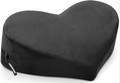 Black Liberator Heart Wedge with heart-shaped top and angled sides