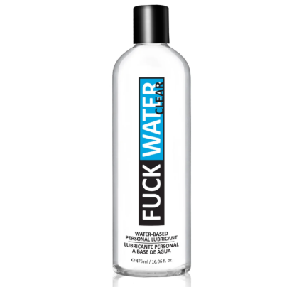 Fuck Water personal lubricant bottle