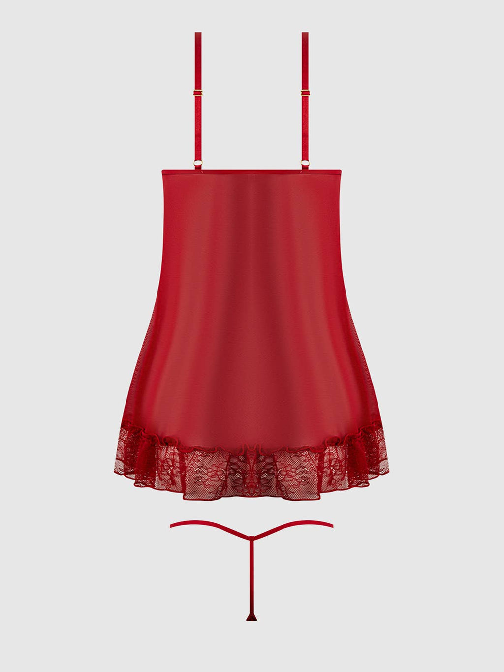 KIKI LACE BABYDOL & G-STRING SET
