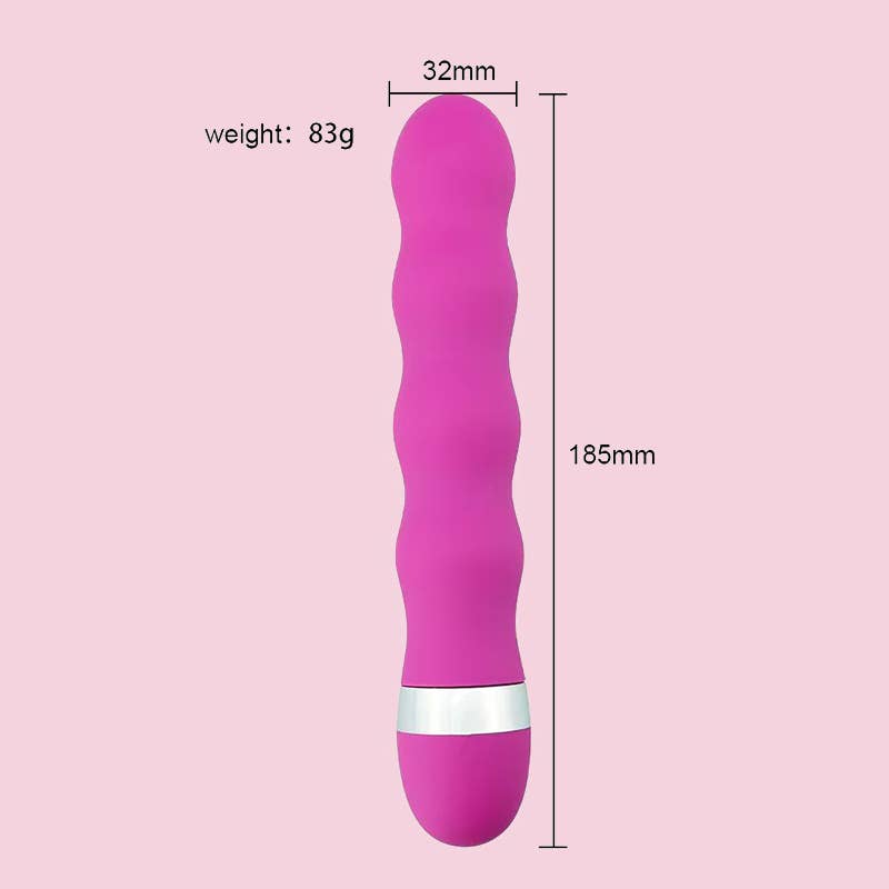 Ribbed Giant Vibrator