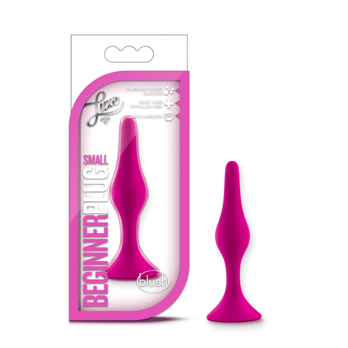 Luxe - Beginner Plug Small - 3.25" Puria Silicone Anal Toy