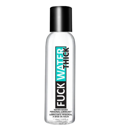 Fuck Water Thick water-based personal lubricant bottle