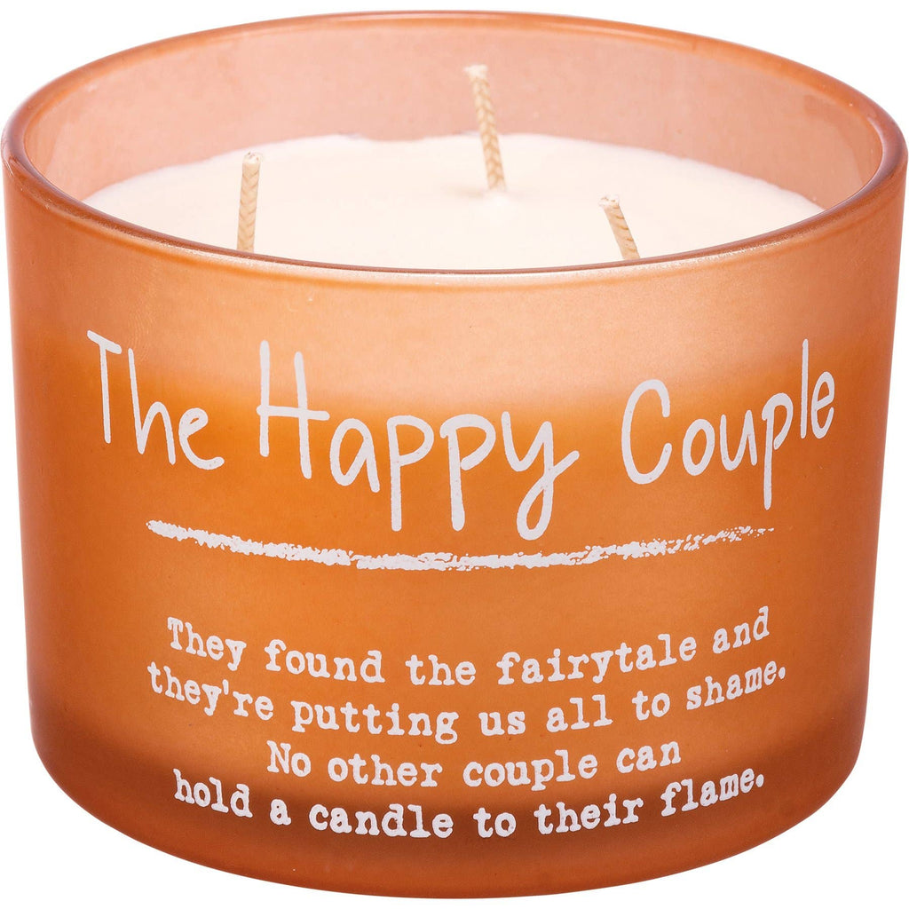 The Happy Couple Poetry Candle