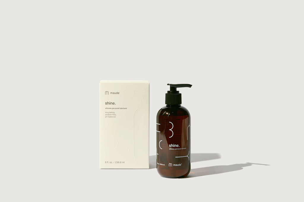 Silicone lubricant, Shine, 8 oz, adult gifts.