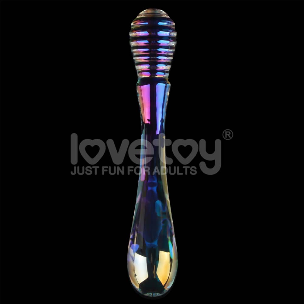 Twilight Gleam Glass Dildo- Twin Pleasures