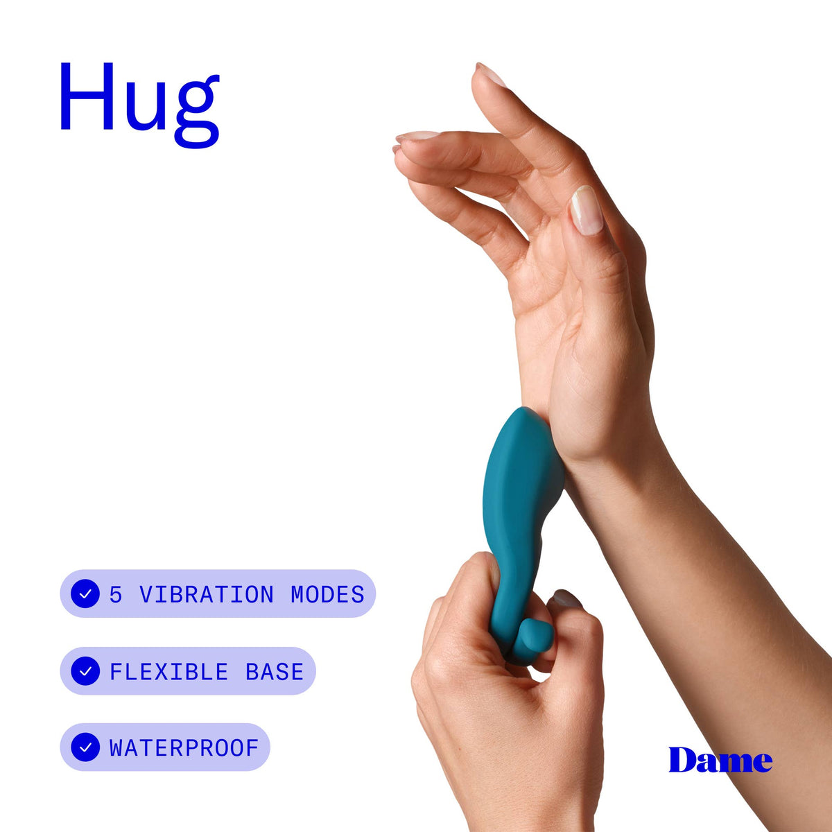 Hug Vibrating Couples Ring – Fir | USB-C Rechargeable