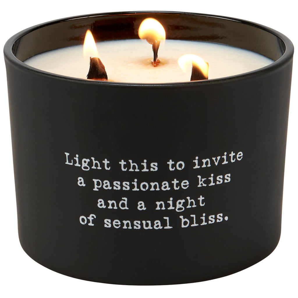 Romance Poetry Candle