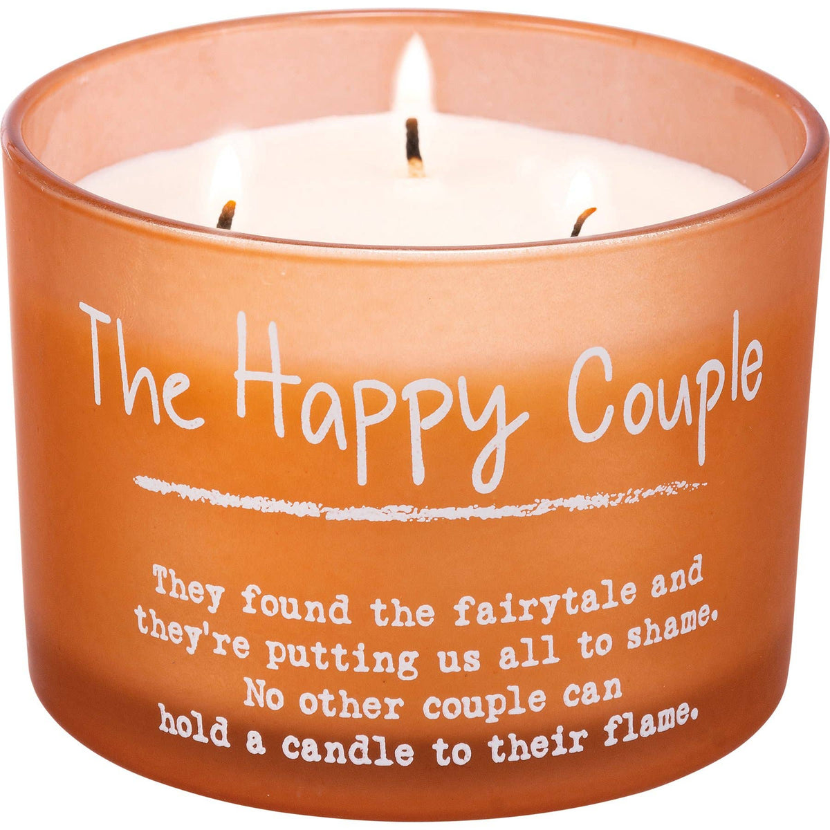 The Happy Couple Poetry Candle