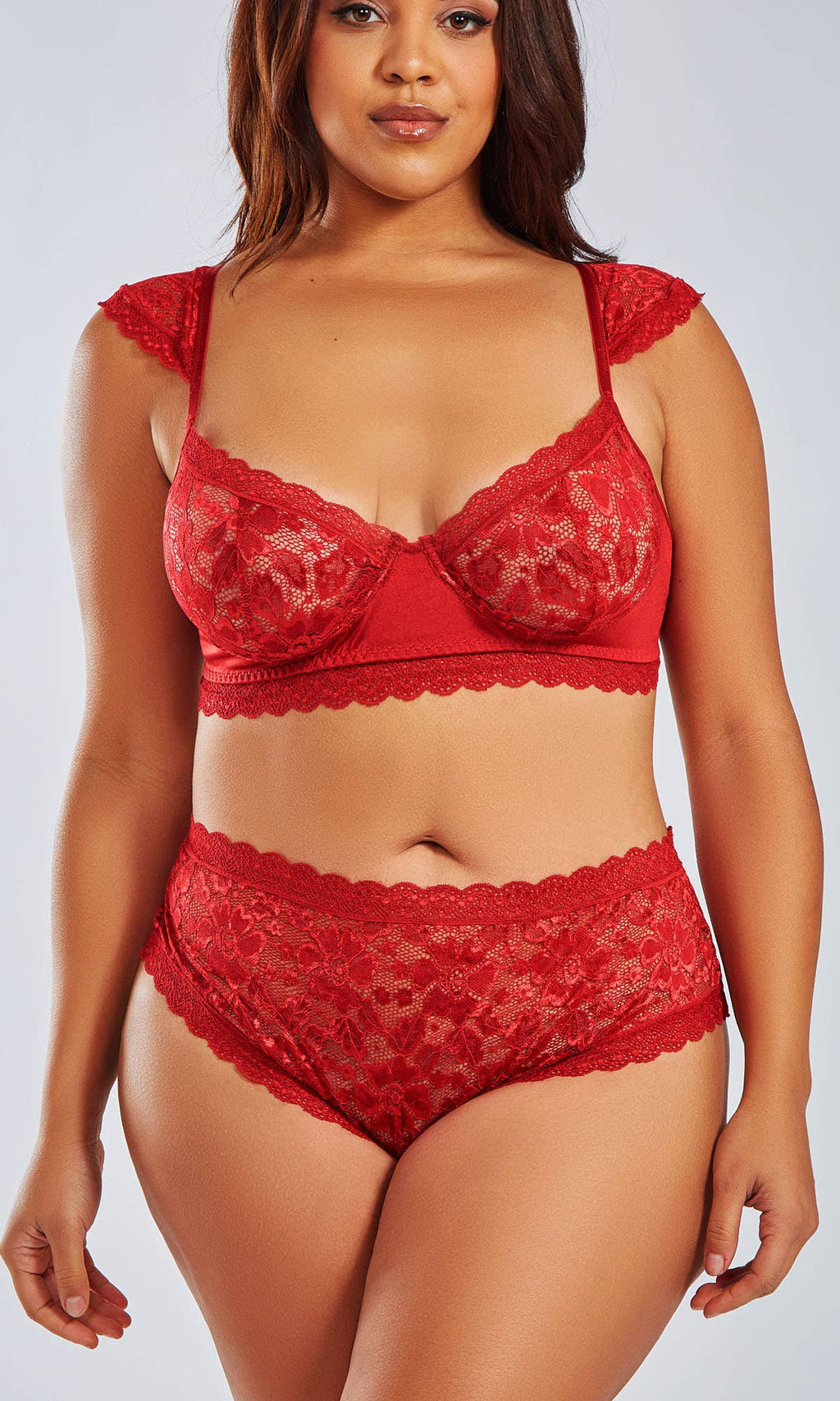 Best Seller-Hera Lace Halter Bodysuit Lingerie
