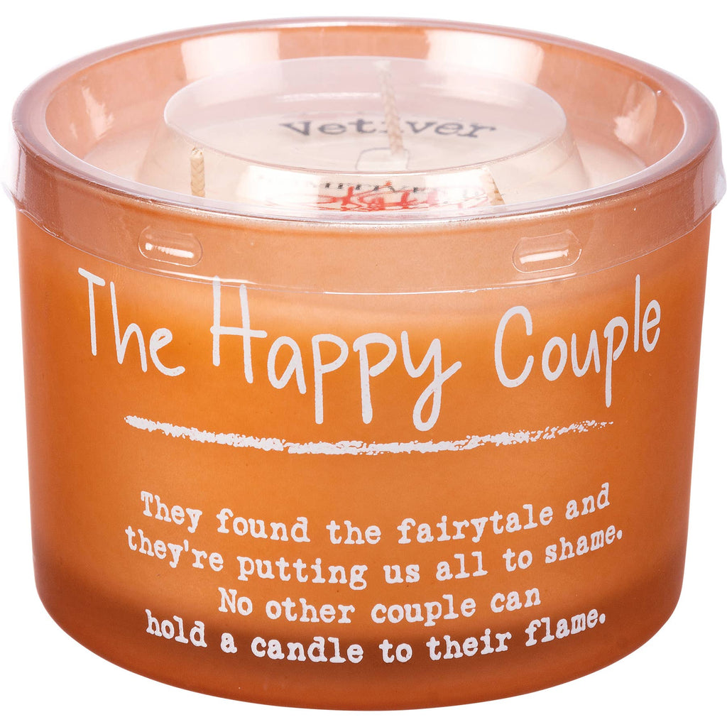 The Happy Couple Poetry Candle