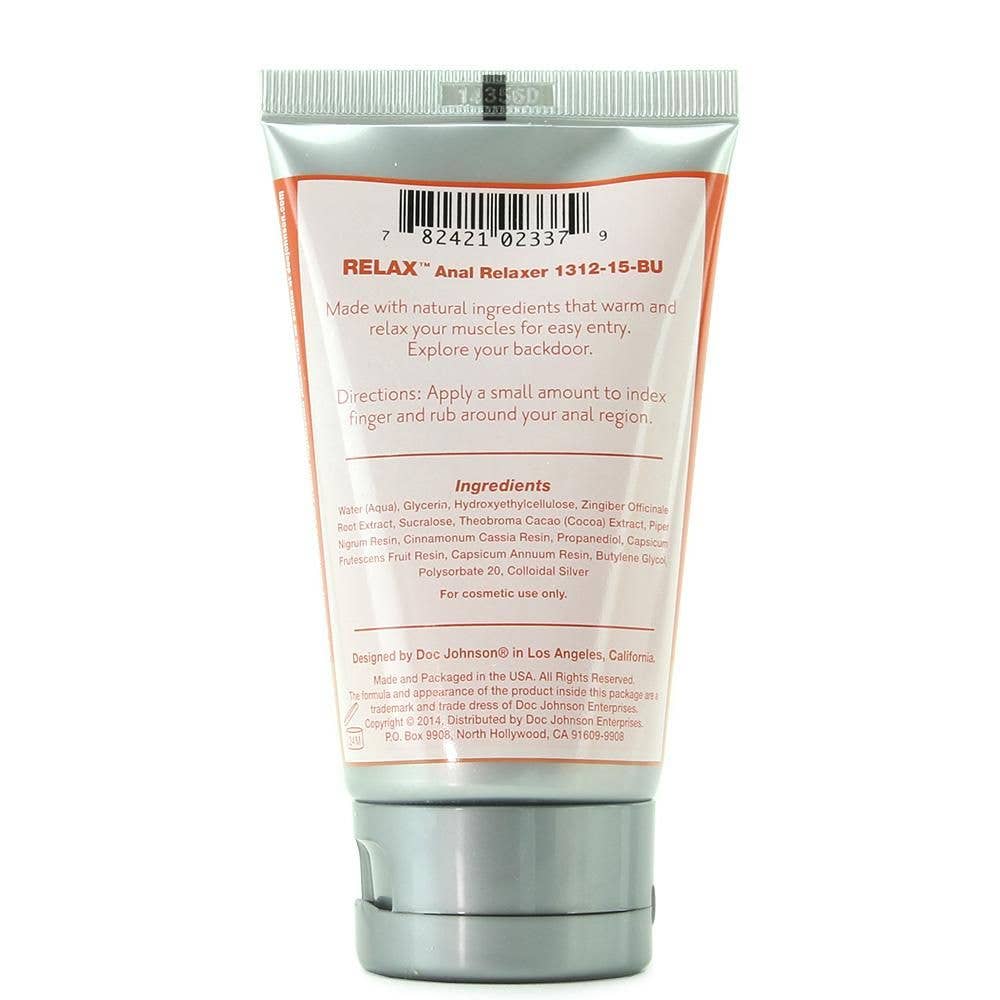 Doc Johnson Relax Anal Relaxer in 2oz/56g DJ-1312-15-BX